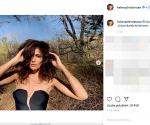 Helena Christensen młodnieje na kwarantannie