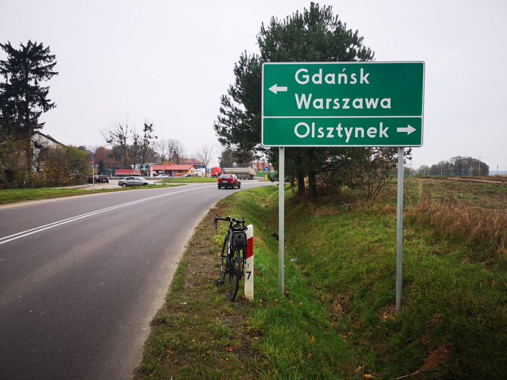 Iławscy rowerzyści uczcili 11 listopada
