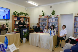 Debata szkolna w ramach programu Złote Szkoły NBP w Ekonomiku