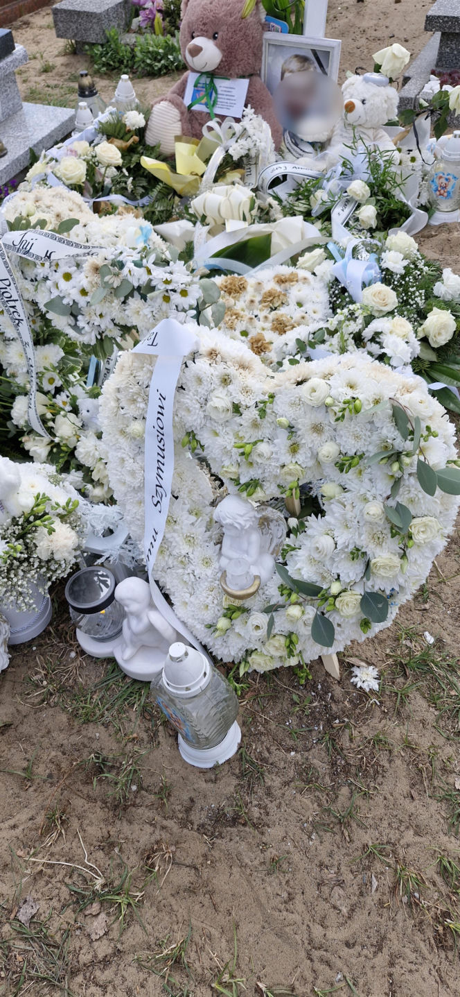 Grób 4-letniego Szymusia z Bydgoszczy