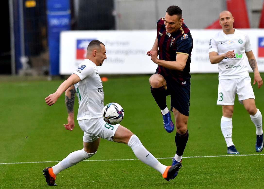 Pogoń Szczecin zremisowała 1:1 z Wartą Poznań w meczu 28. kolejki PKO Ekstraklasy