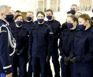 Lubelska policja ma nowych funkcjonariuszy. Ślubowanie w Lublinie