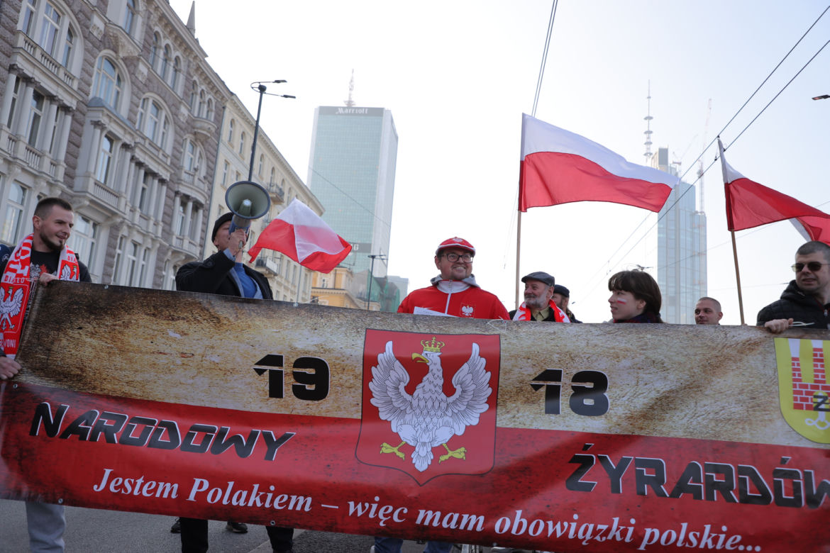 Marsz Niepodległości 2021 w Warszawie 