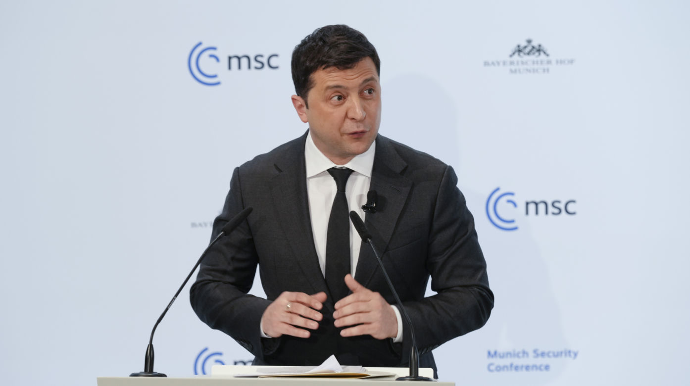 Prezydent Ukrainy: powstrzymujemy się od odpowiedzi na prowokację