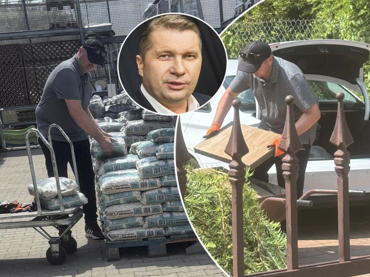 Wielka inwestycja w domu Czarnka. Polityk PiS w roli majstra