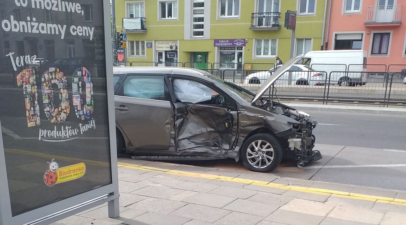 Kolejny wypadek na Grochowskiej