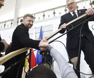 Wołodymyr Zełenski w polskim Sejmie