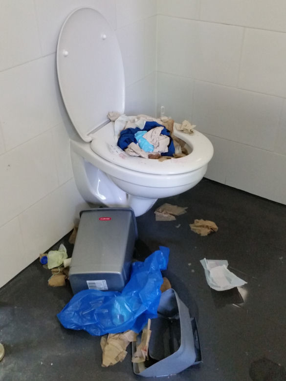 Niszczymy publiczne szalety na potęgę. Torunianie muszą zadowolić się „ToiToiami” [FOTO]