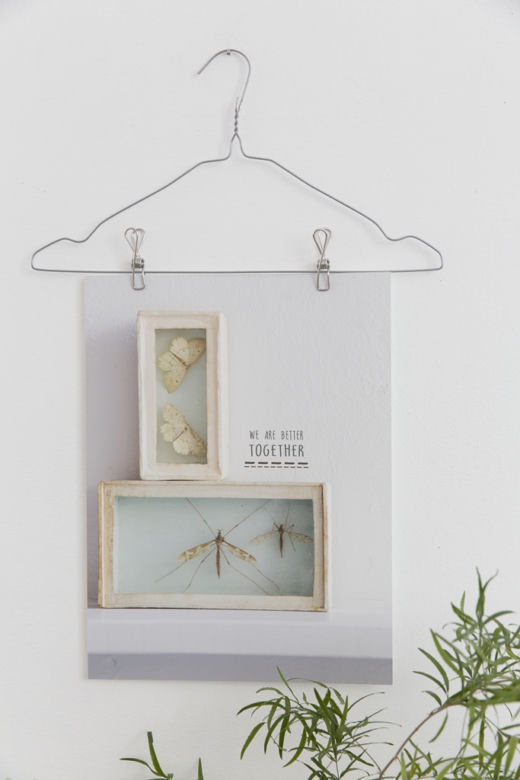 DIY: wieszak na plakaty i zdjęcia