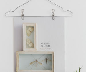 DIY: wieszak na plakaty i zdjęcia