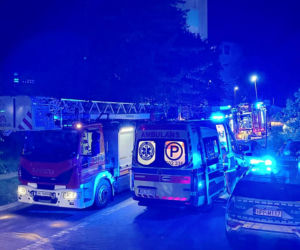 Alarm służb w Mikołowie. Ogień pojawił się w jednym z mieszkań