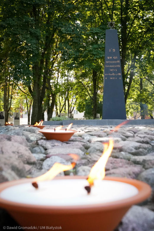 80. rocznica Powstania w Getcie Białostockim. Tak wyglądały uroczystości upamiętniające [ZDJĘCIA]