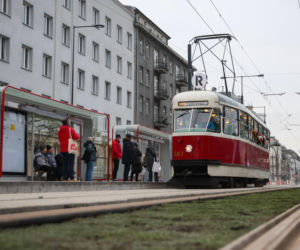 Tramwaj na Rakowieckiej