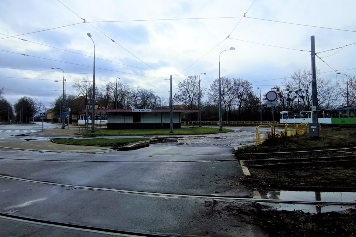 Pętla tramwajowa na Krzekowie