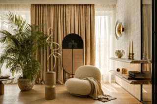 Artystyczny apartament na Powiślu - projekt modeko.studio