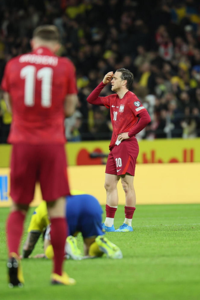 Łzy Polaków po przegranej w Szwecji