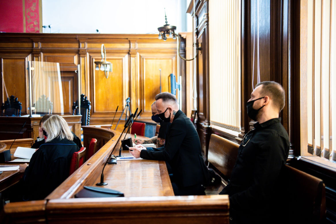Adam Nergal Darski w sądzie