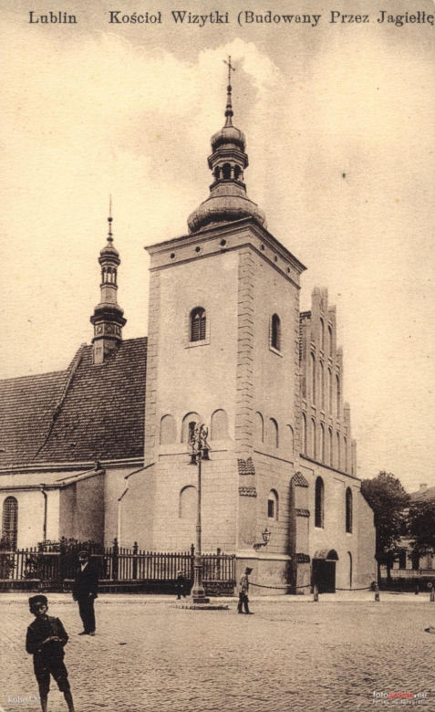 Kościół pw. Wniebowzięcia Najświętszej Maryi Panny Zwycięskiej w Lublinie na archiwalnych zdjęciach
