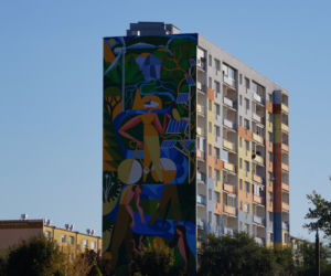 W Bydgoszczy powstał nowy mural. Działa na środowisko jak 400 drzew! 