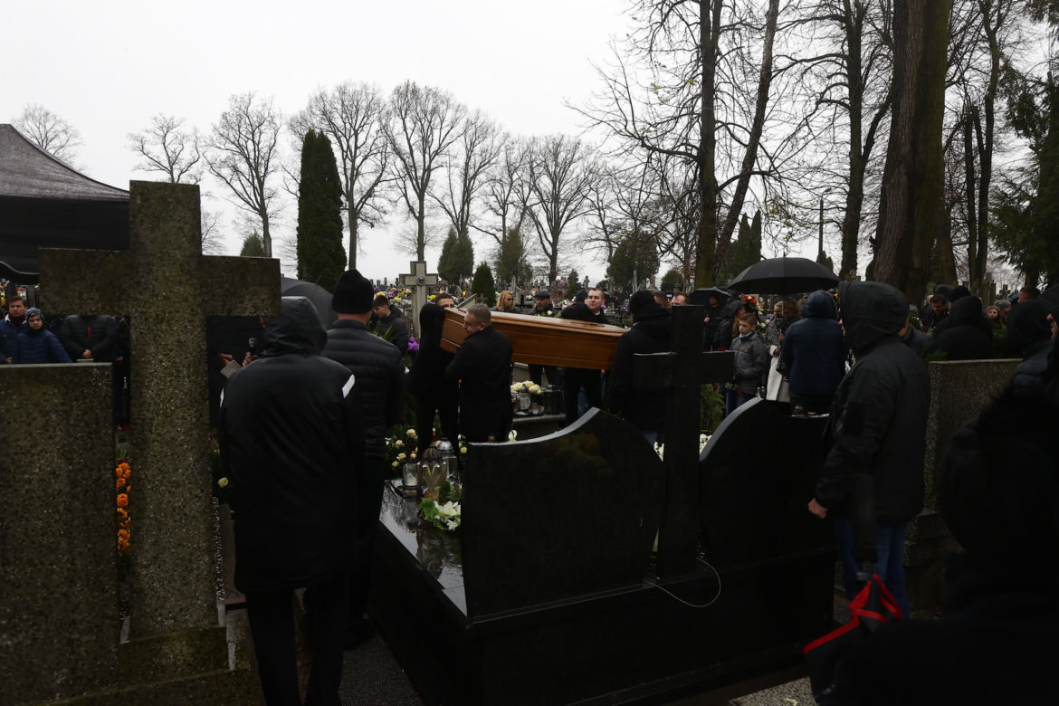 Pogrzeb Mateusza Łazowskiego