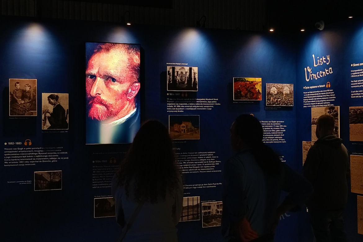 Wystawa "VAN GOGH – The Immersive Exhibition" w Szczecinie