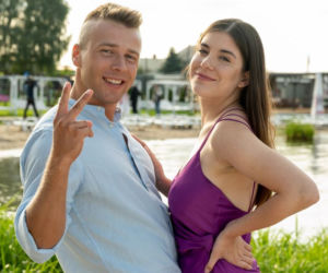 Barwy szczęścia odc. 2573. Patryk (Konrad Skolimowski), Agata (Natalia Zambrzycka)