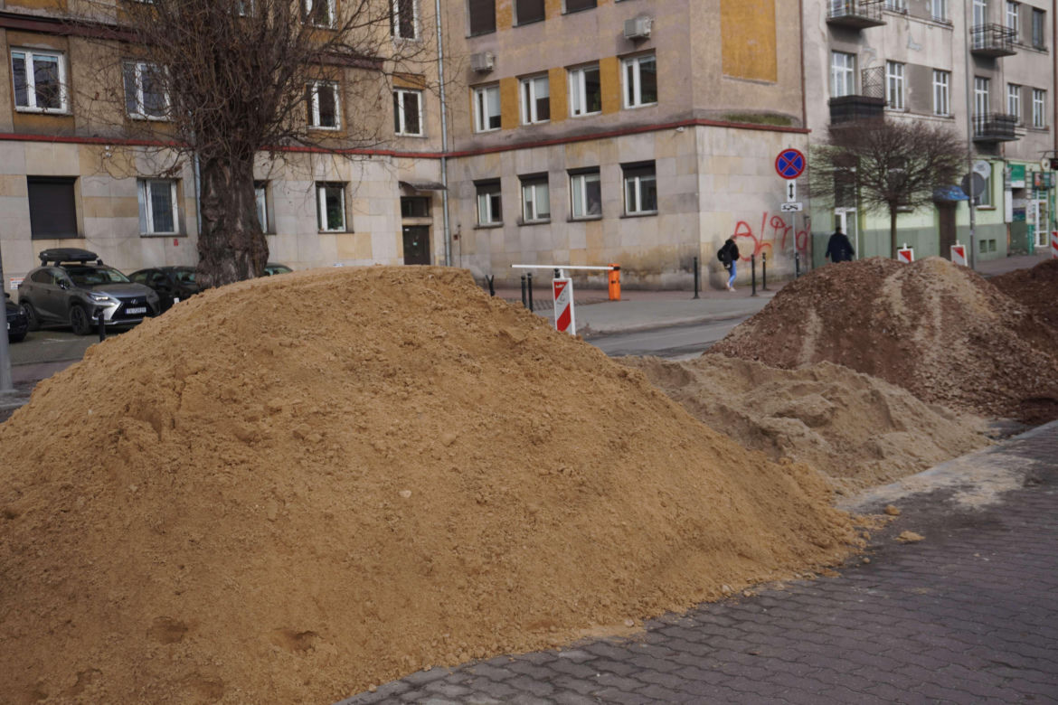 Przebudowa ulicy Paderewskiego w Kielcach