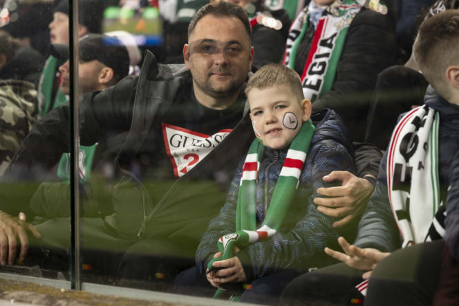 Legia Warszawa - Górnik Zabrze: Zdjęcia kibiców i zawodników z meczu 28. kolejki PKO BP Ekstraklasy