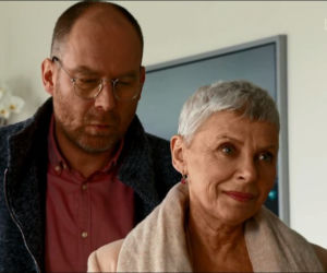 Barwy szczęścia, odc. 2094. Marek (Marcin Perchuć), Krystyna (Hanna Bieluszko)