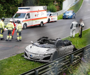 Nowa Honda NSX na torze Nurburgring