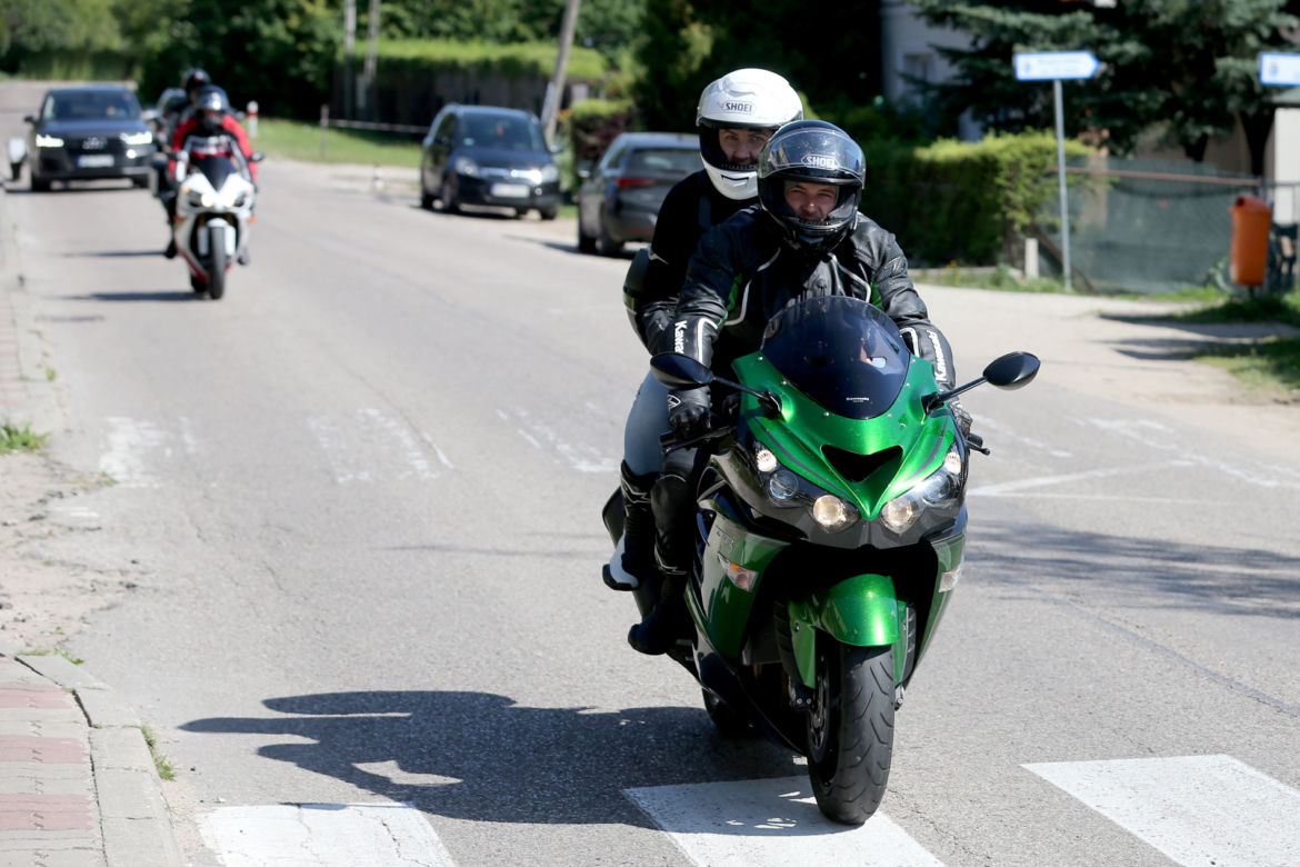 Radek Liszewski na piekielnie szybkim motorze
