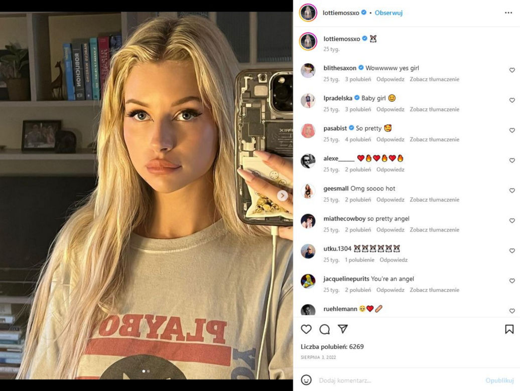 Lottie Moss znalazła miłość! Pokochał modelkę z tatuażem na twarzy