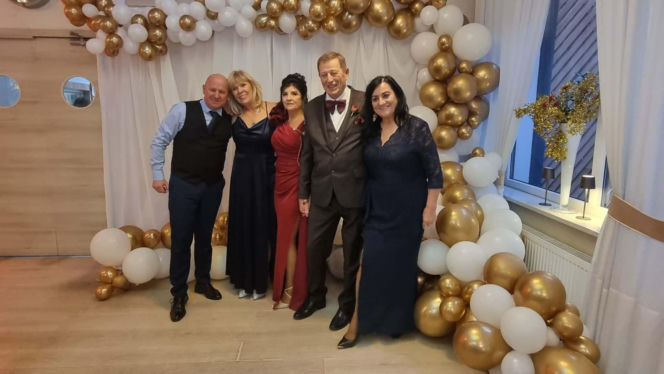 Ekipa "Santorium miłości" na ślubie Stanisława