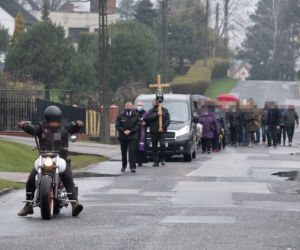 Pogrzeb Janusza motocyklisty