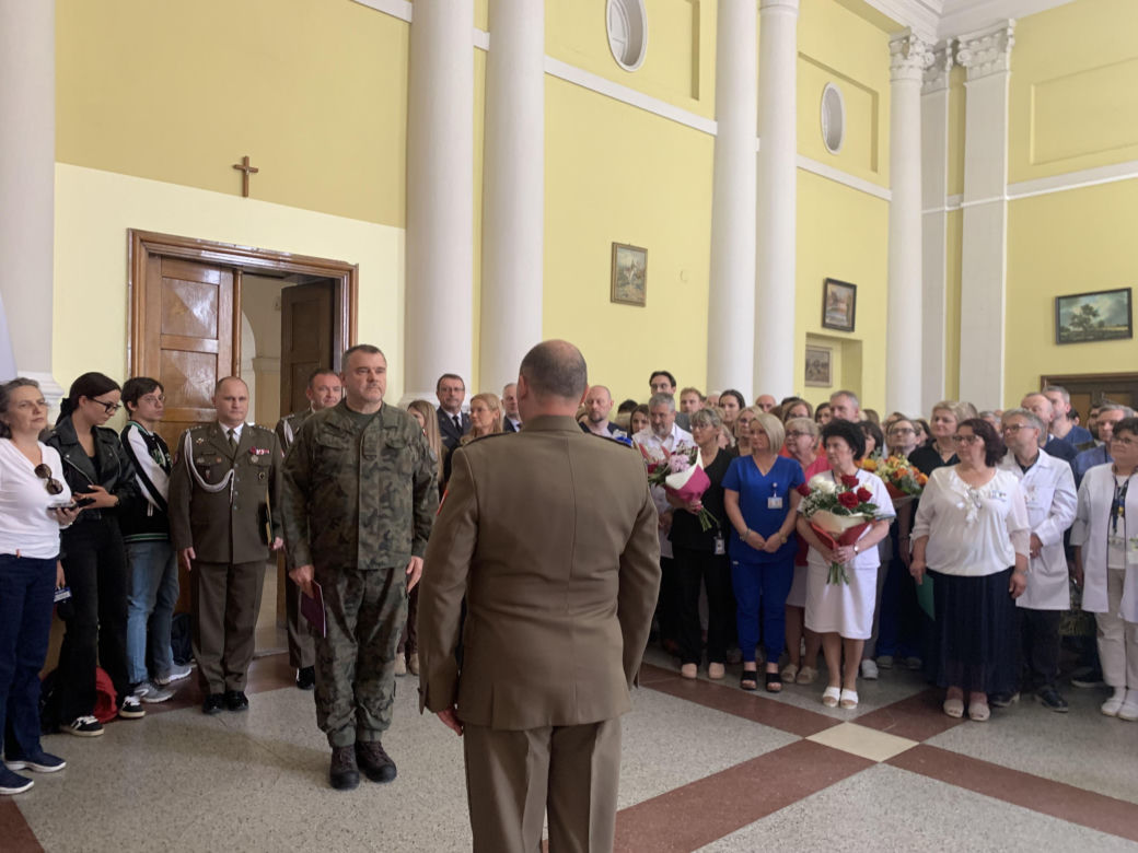 Zmiana warty w Wojskowym Szpitalu w Lublinie. Jest nowy komendant