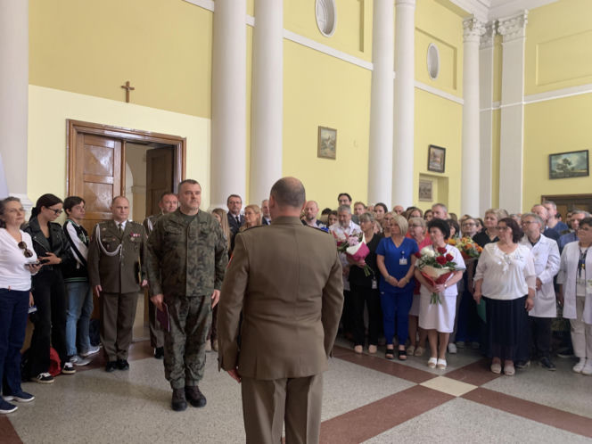 Zmiana warty w Wojskowym Szpitalu w Lublinie. Jest nowy komendant