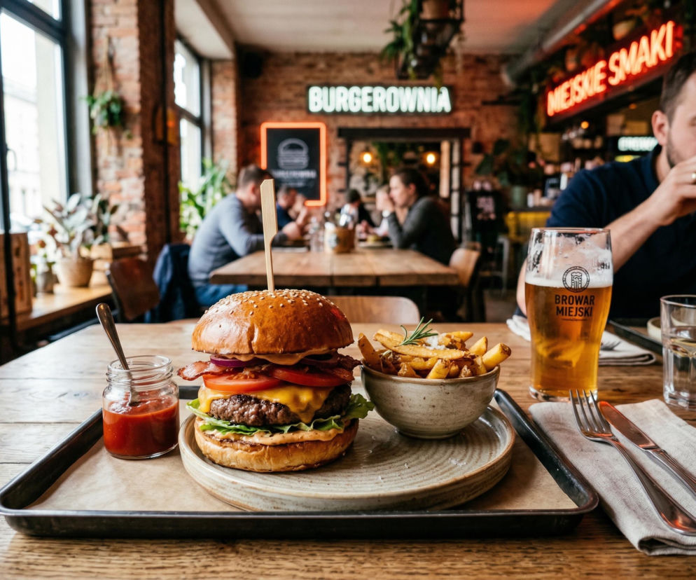 Najlepsze burgery w Łodzi - TOP 10 łódzkich burgerów
