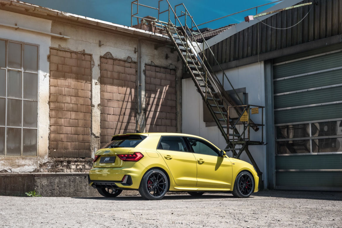 Audi A1 po tuningu ABT