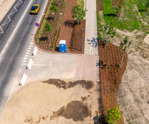 Park nad Południową Obwodnicą Warszawy w Warszawie