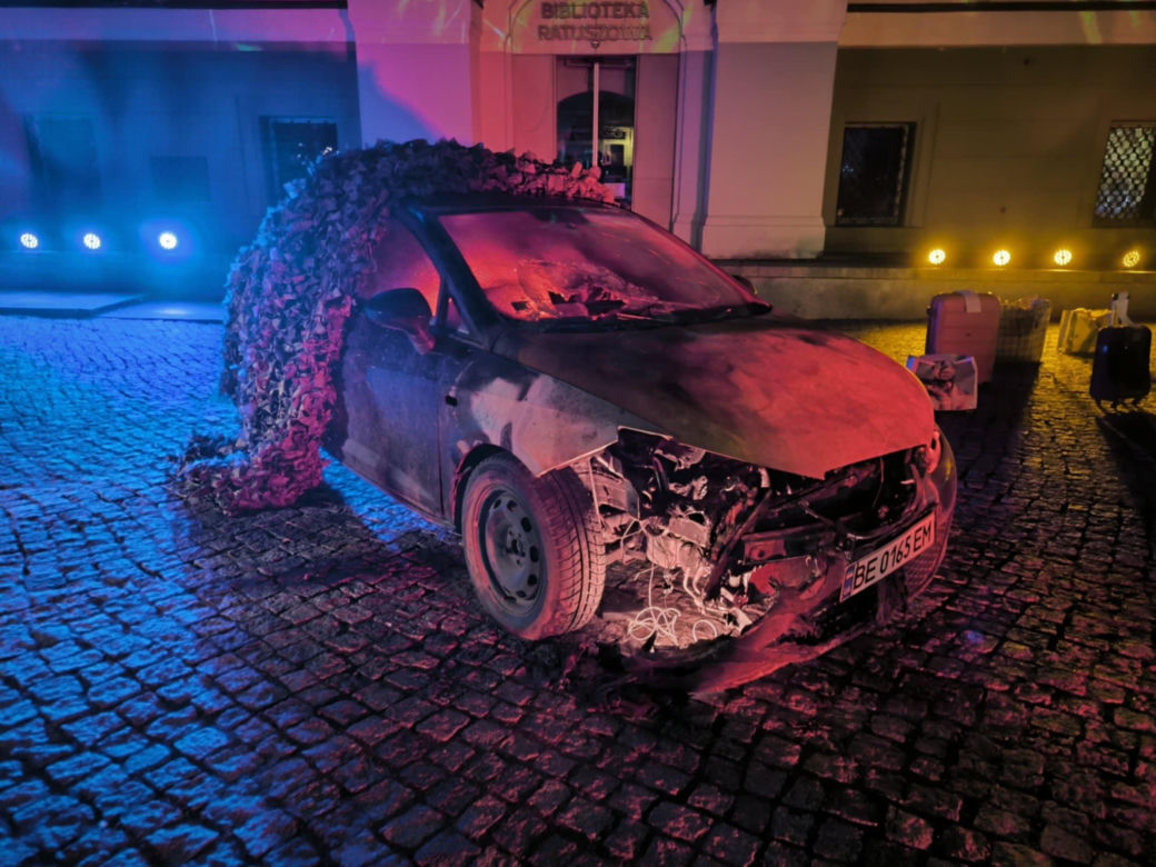 leszczyńskie obchody rocznicy agresji Rosji na Ukrainę
