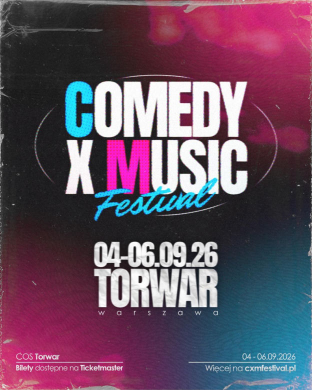 TEDE, Tymek, Modelki i roast streamerów. Comedy x Music ogłasza pierwszych artystów festiwalu na Torwarze