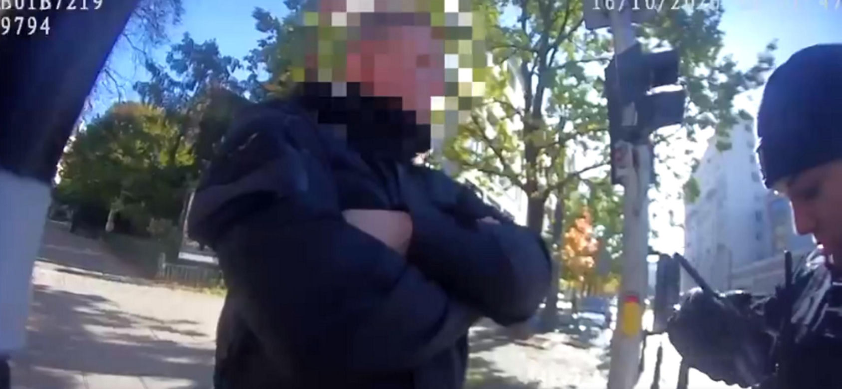 Policja pokazała nagranie z zatrzymania na Marszałkowskiej