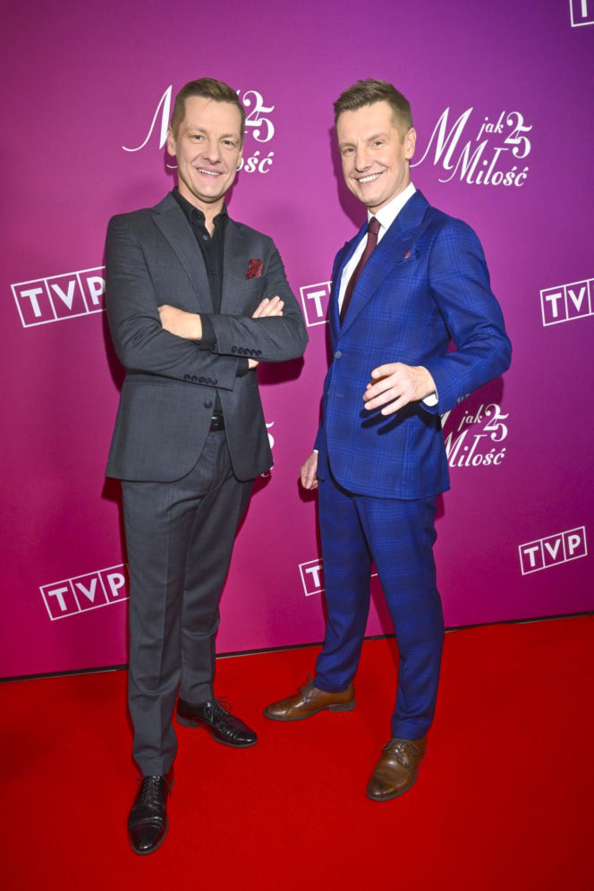 Gala "25 lat miłości - jubileusz M jak miłość" - Marcin Mroczek, Rafał Mroczek