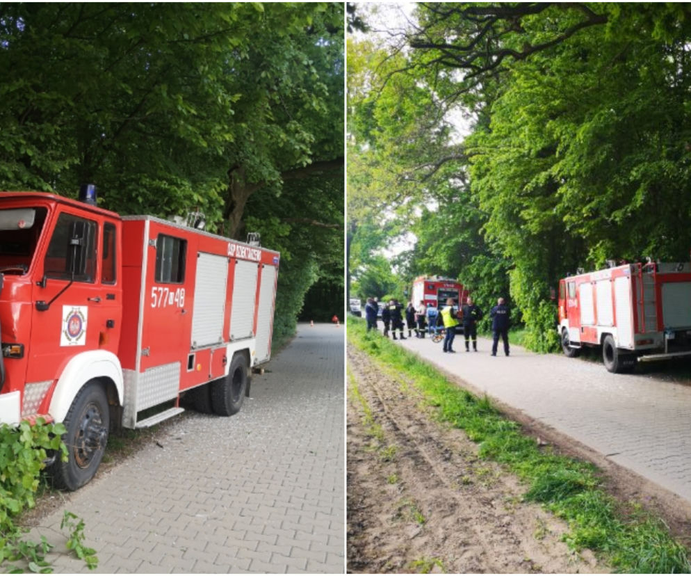 Wypadek dwóch wozów strażackich! 19-latka w stanie ciężkim w Płocku! [ZDJĘCIA]