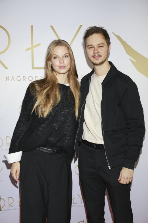 Iga Lis na pokazie filmu "Bałtyk"