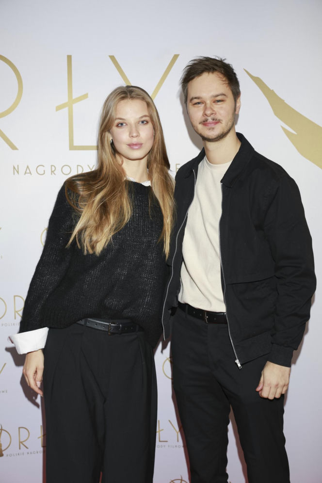 Iga Lis na pokazie filmu "Bałtyk"