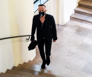 Adam Nergal Darski w sądzie