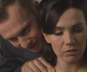 Czas honoru 6 odc. 66. Celina (Olga Bołądź), Michał (Jakub Wesołowski)