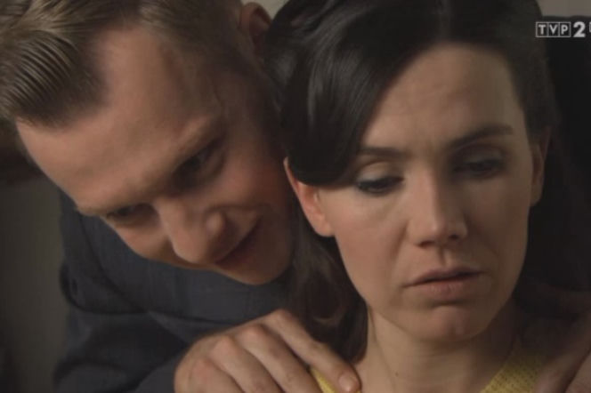 Czas honoru 6 odc. 66. Celina (Olga Bołądź), Michał (Jakub Wesołowski)