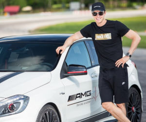Robert Lewandowski na AMG Driving Academy